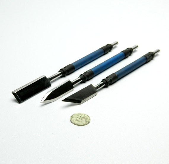 The set of blades lampwork tools lampworking