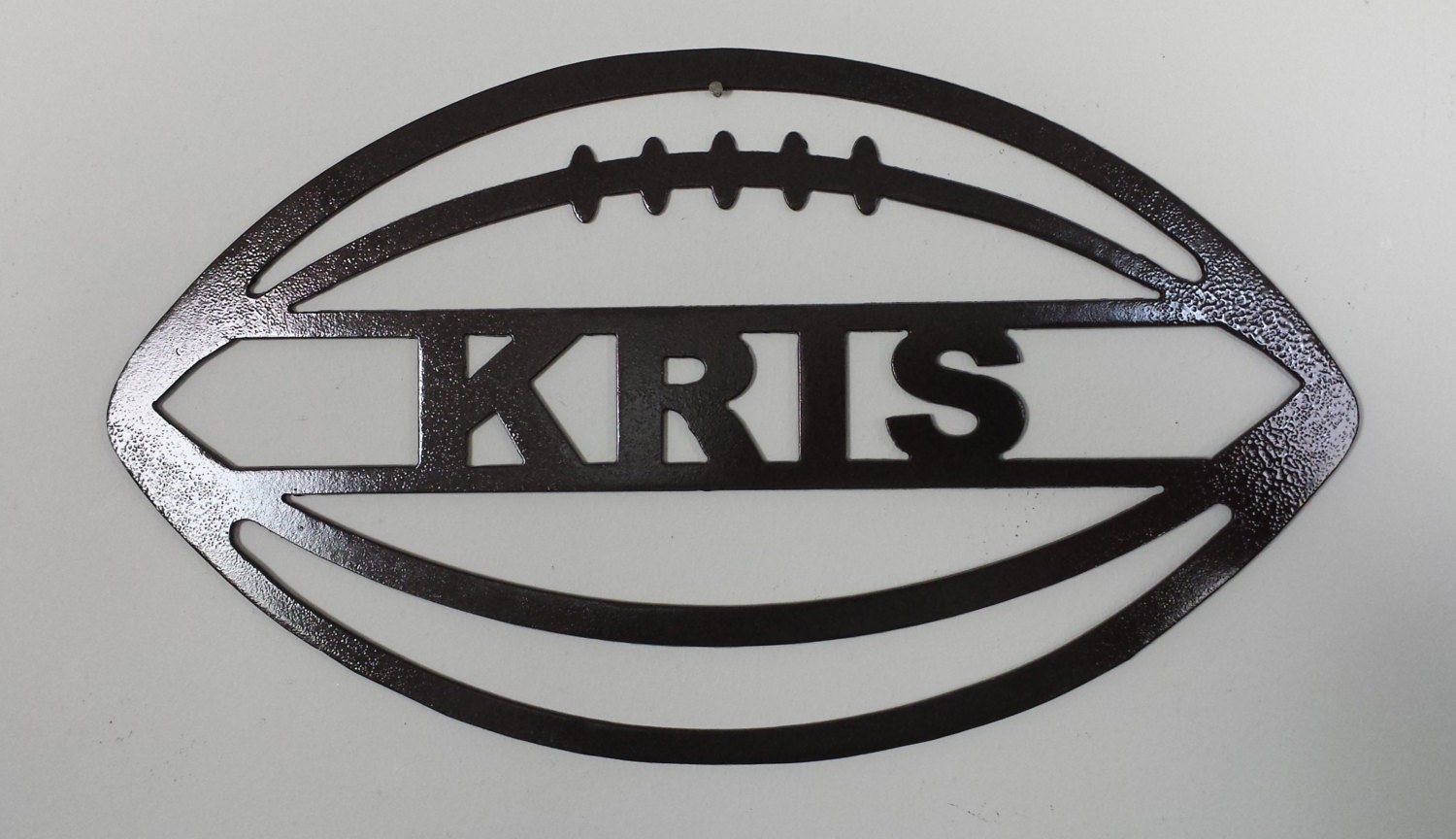 Football Metal Wall Art