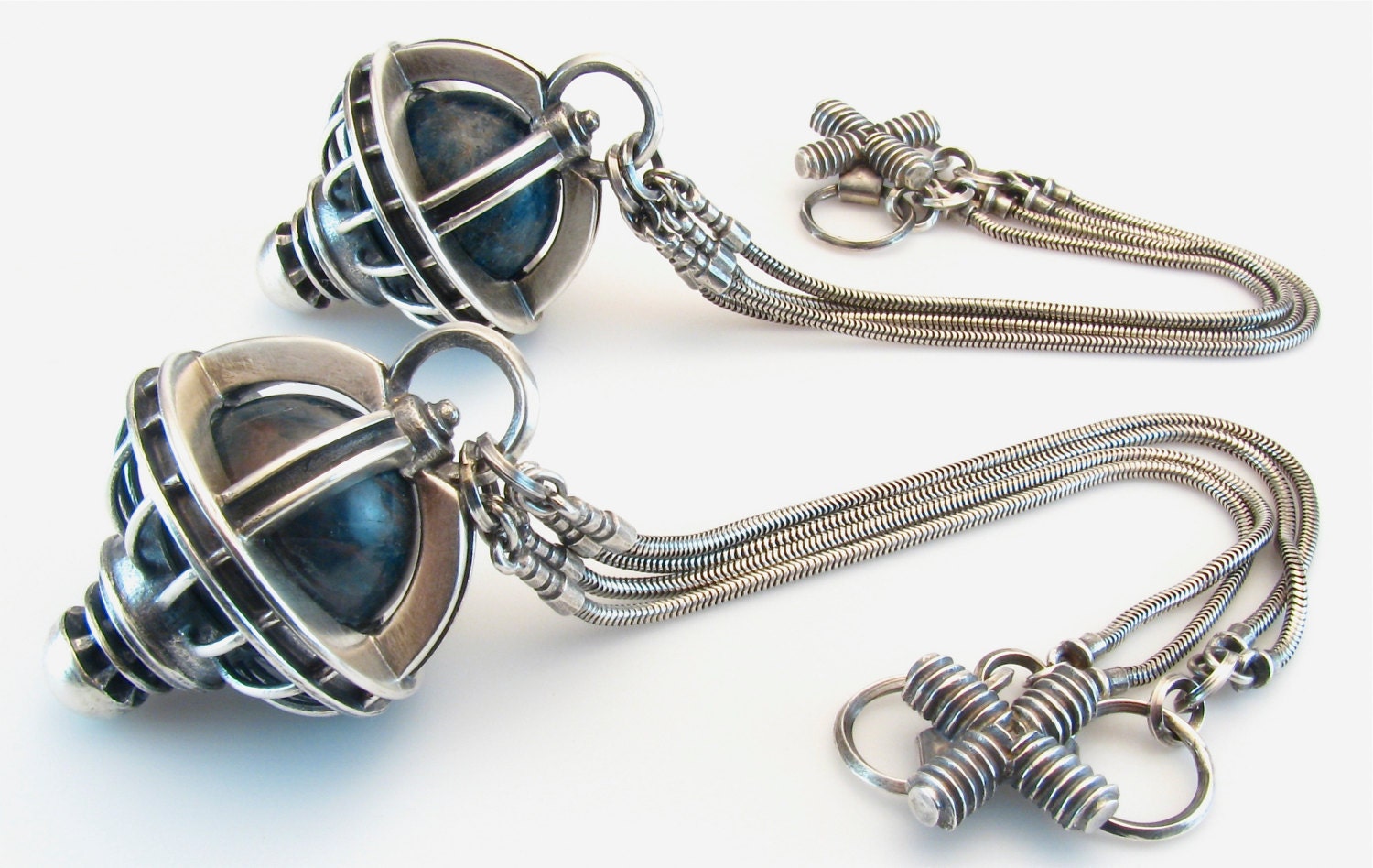 Orion's Belt cat necklace by HeidiMetalDesign on Etsy