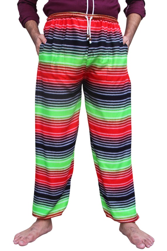 striped hippie pants