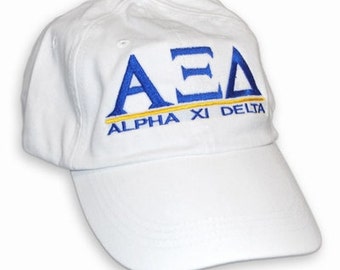 Alpha Xi Delta Line Hat