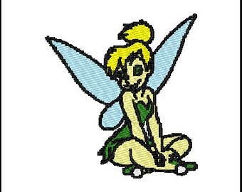 Tinkerbell Embroidery Design