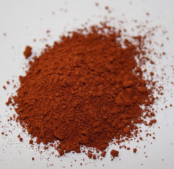 Red Ochre Natural Earth Ochre Pigment by VictorianPaintAndWax