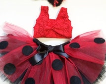 Popular items for ladybug outfit on Etsy