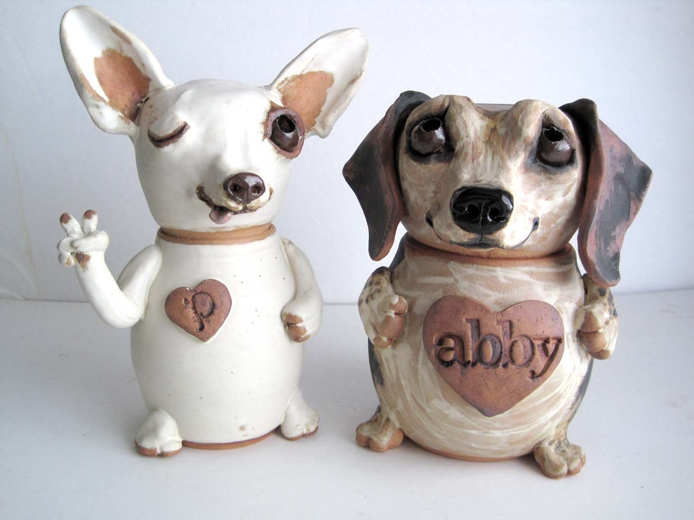 Custom Pet Urn Pottery Cremation Urn by SquareDogPottery on Etsy