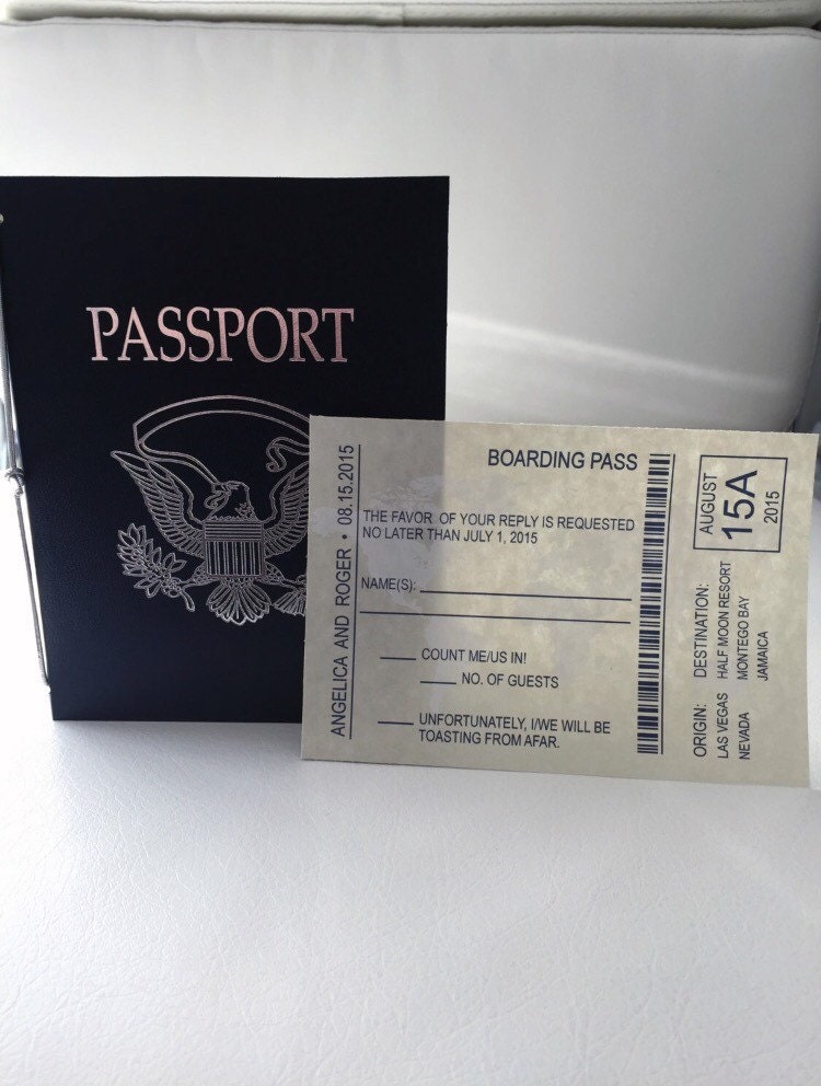 Passport Invitation Sample