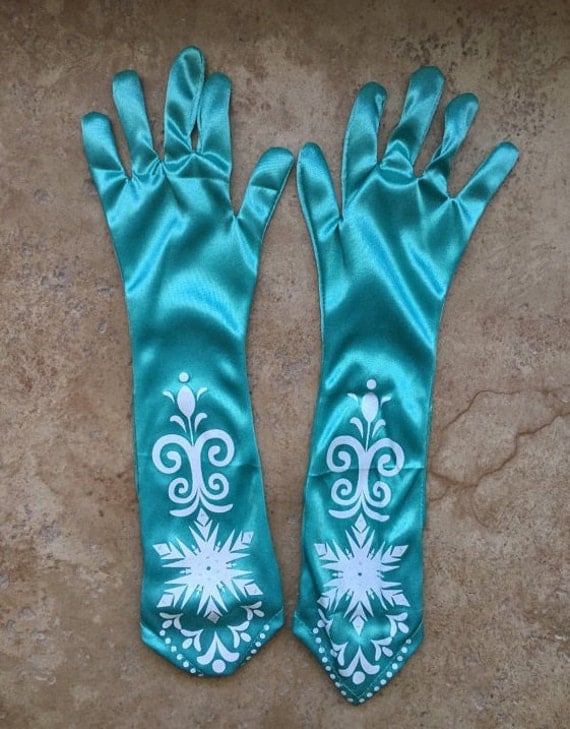 elsa scarf and gloves