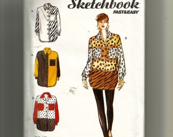 Butterick Misses' Top and Leggings Pattern 6542