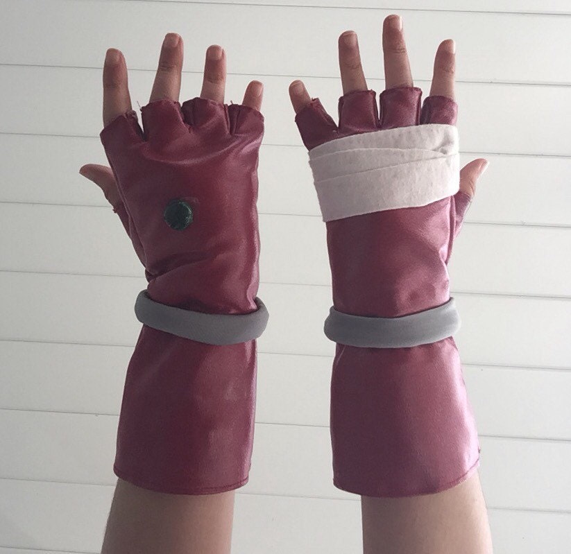 Final Fantasy VII Tifa Lockheart Cosplay Gloves by VentureCosplay