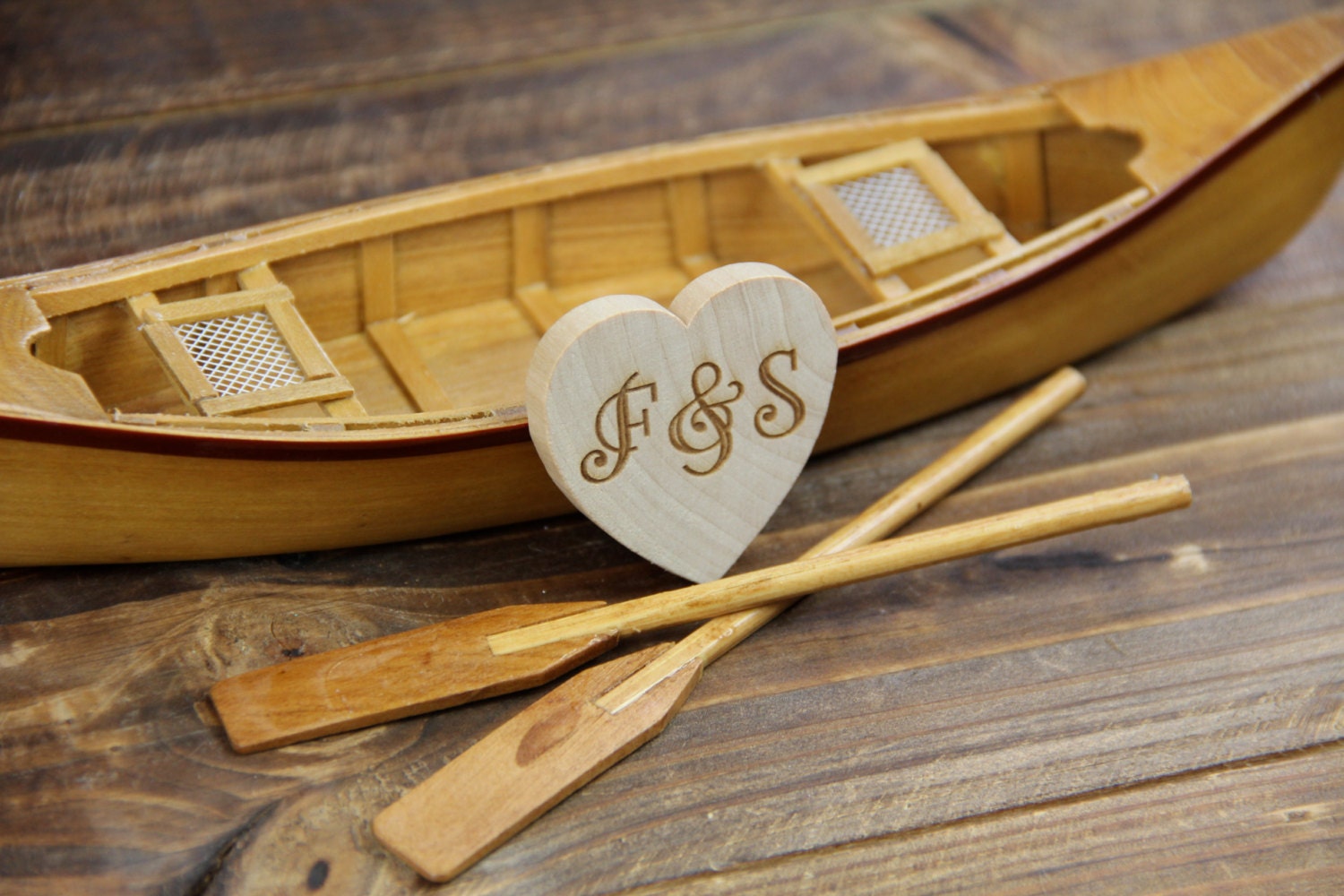 nice engraved wooden canoe paddles marvella
