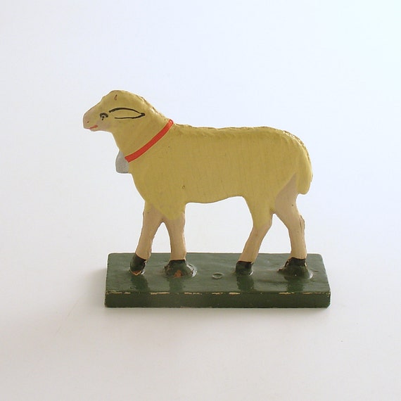 antique sheep figurines