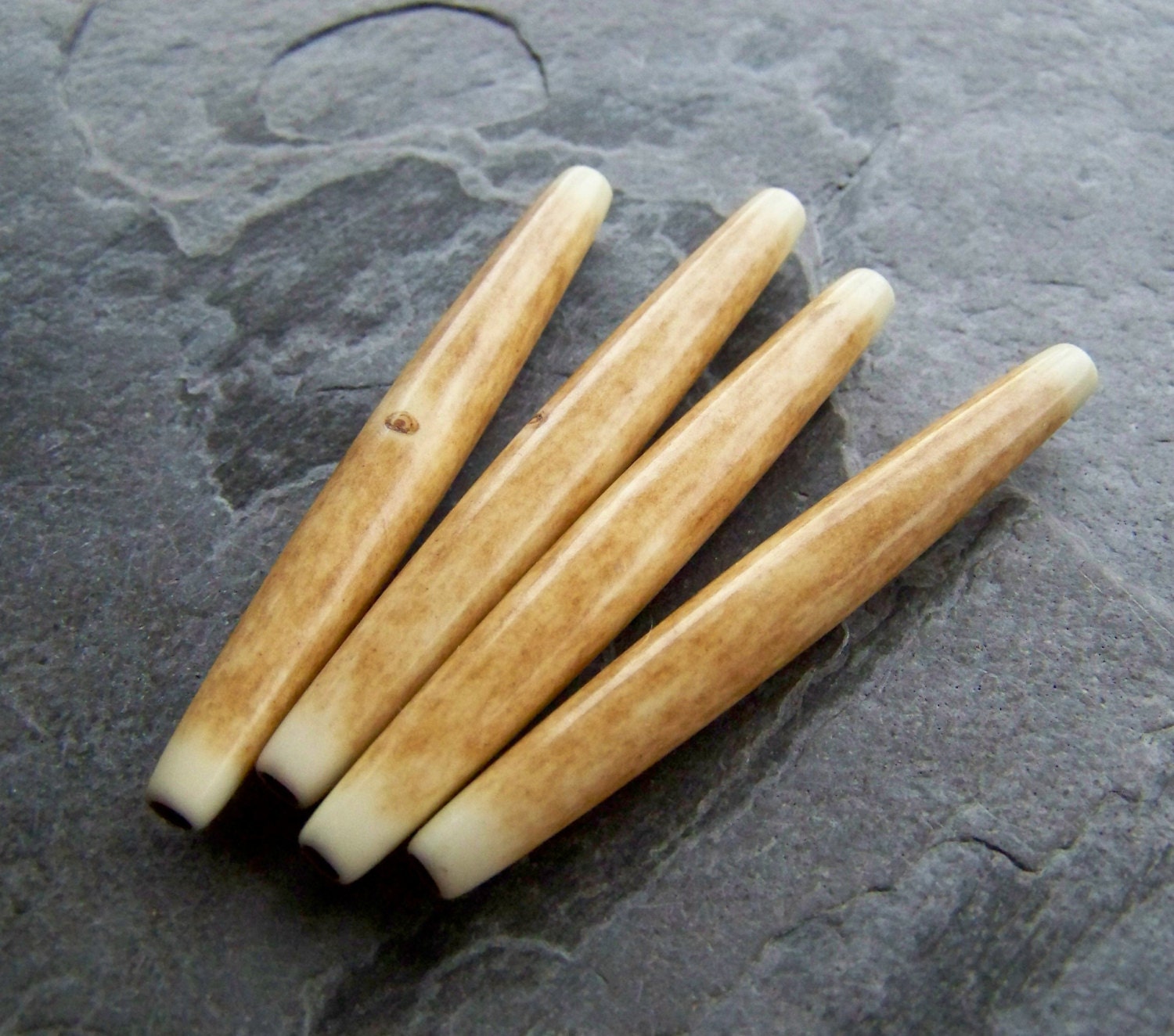 Long Tube BeadsFaux by bluemarblebeads