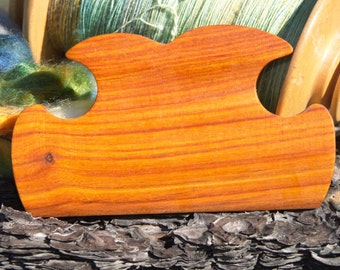 Hand Crafted Canarywood Shuttles / Beaters for Card / Inkle Weaving