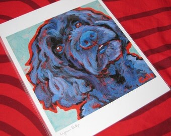 Portuguese water dog | Etsy
