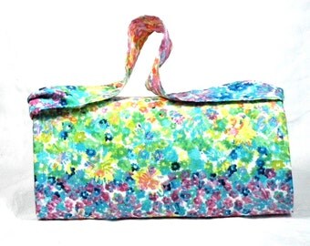 Large Coupon Organizer, Coupon Binder, Coupon Holder, Coupon Purse, Floral Watercolor Fabric