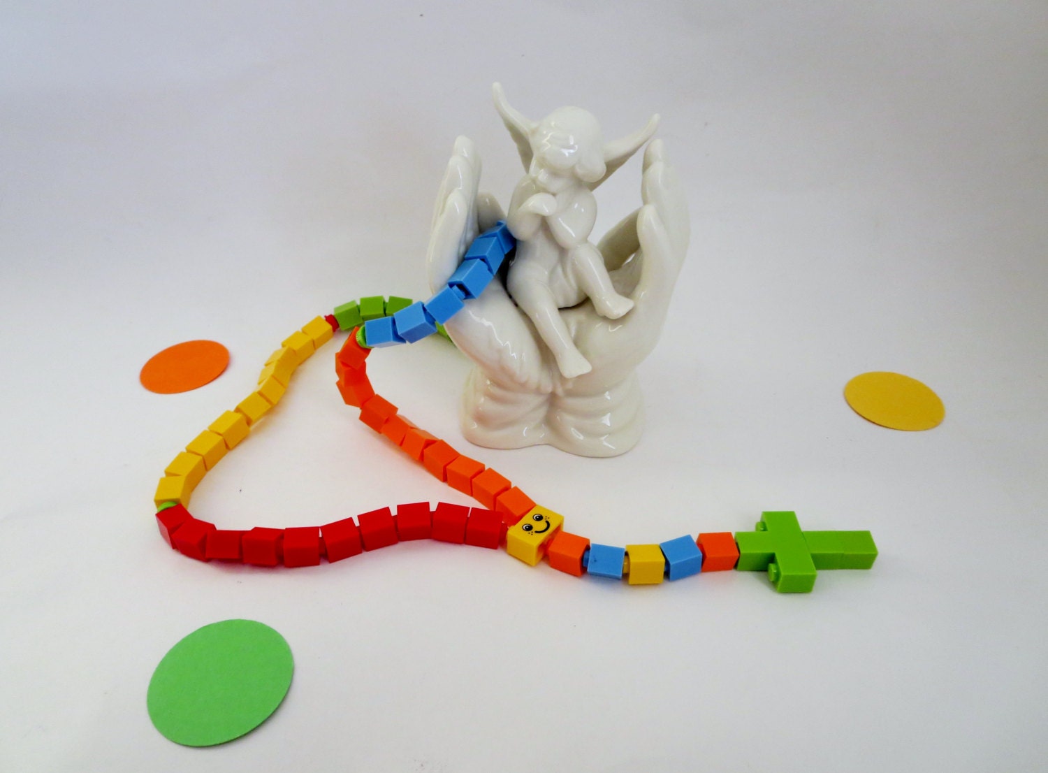 Lego rosario colorato arcobaleno bambini di baresockcrafts Applique bambini