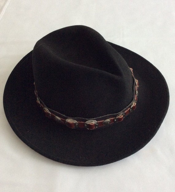 Vintage Australian outback lite felt wool hat by vintagecatwalks