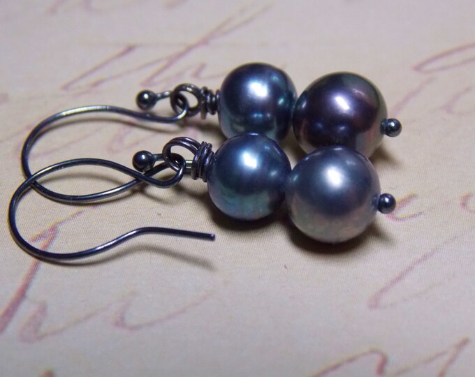 Pearl Earrings Freshwater Pearl Earrings Sterling Silver Dainty Small Pearls Wedding Minimalist Pearl Jewelry Simple Drop Earrings