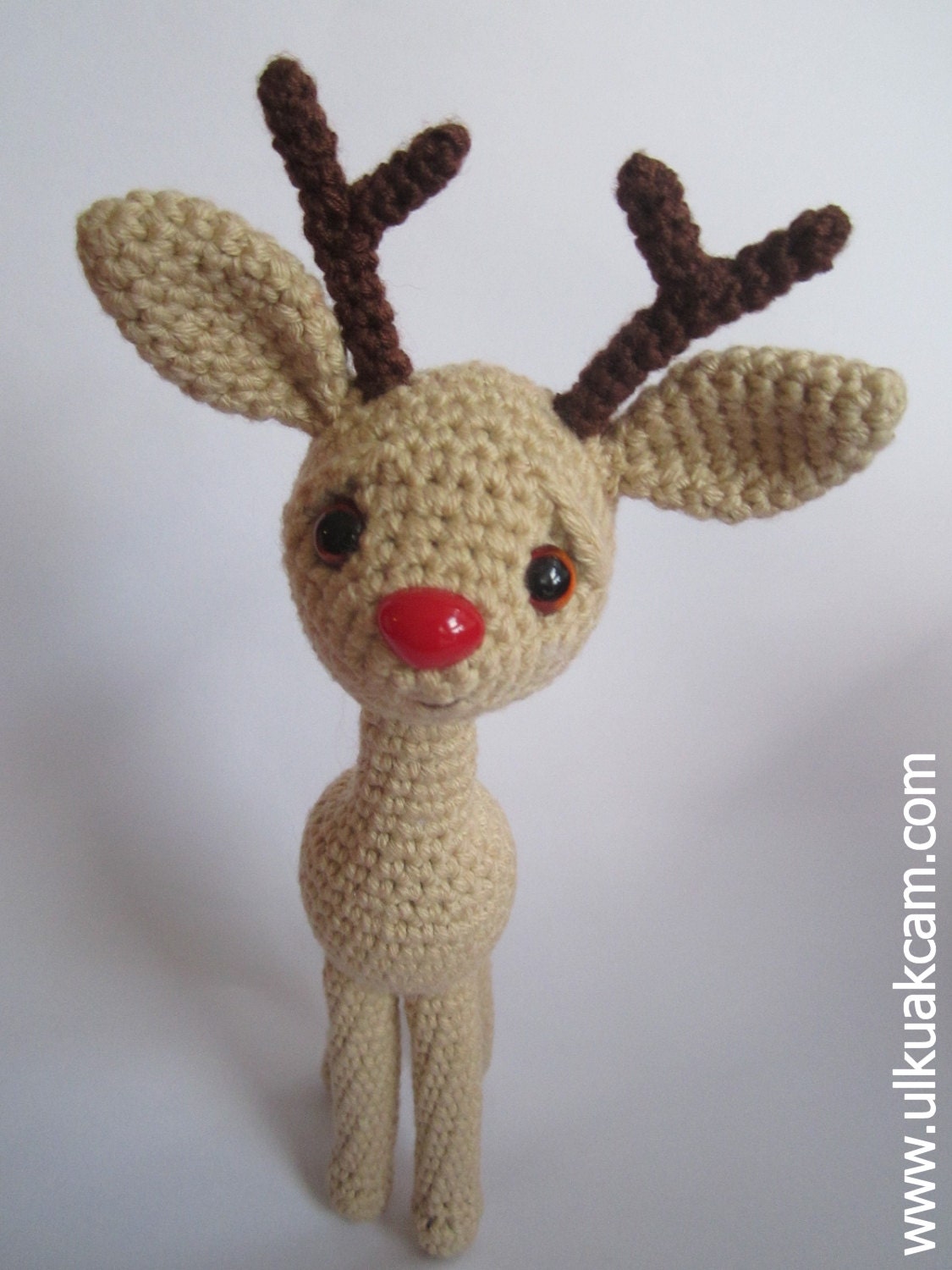 Amigurumi Pattern Rudolph the Red Nosed Reindeer