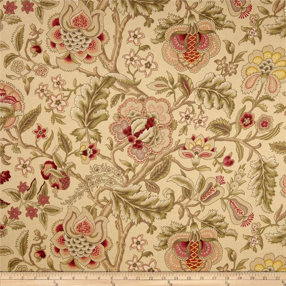 Drapery Panel in Waverly Imperial Dress Gold