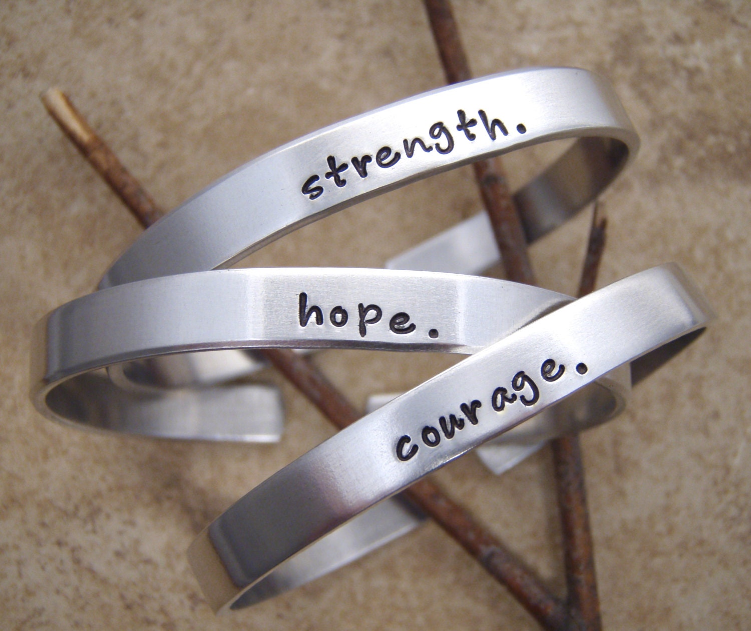 Strength bracelet Hope Courage bracelet Be Brave