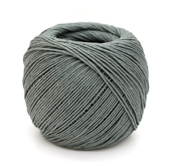 1mm Hemp Twine, Grey Twine, 430 Feet, Soft Hemp, Dyed Hemp Ball, Grey