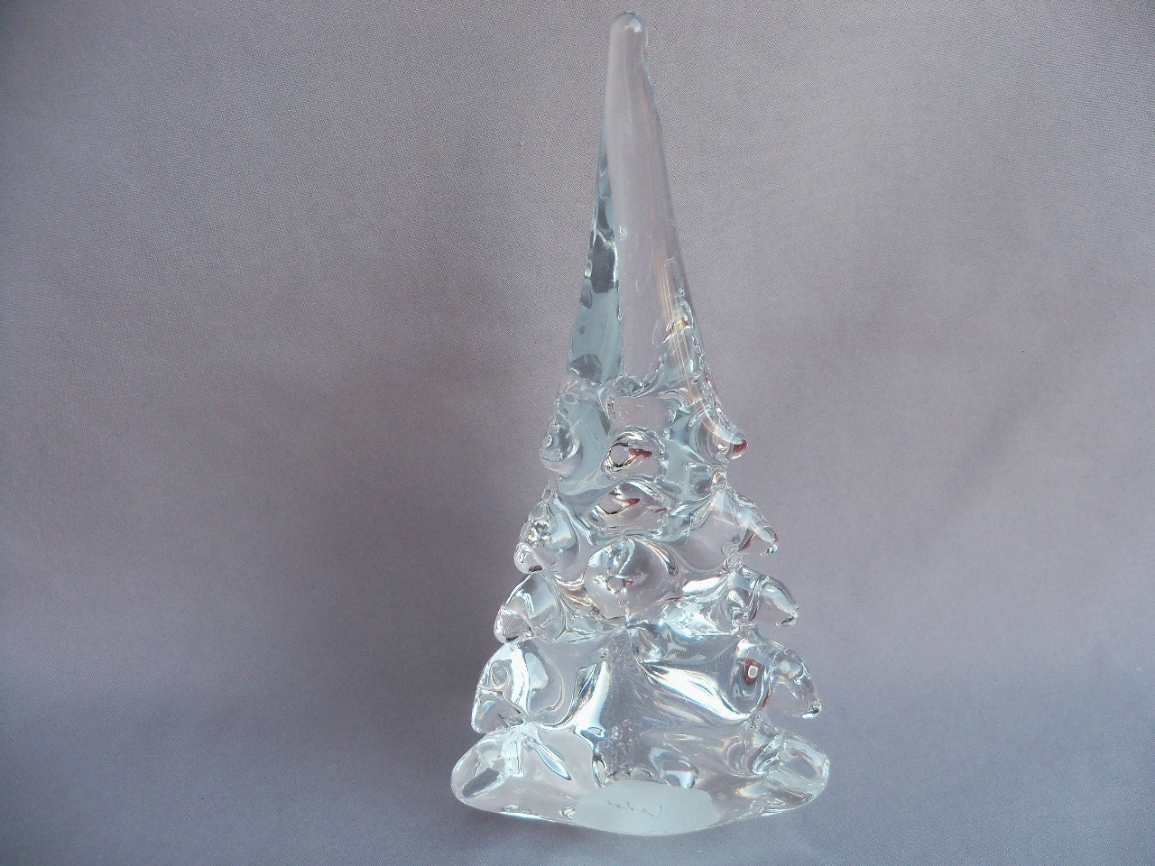 hand blown art glass christmas tree medium hand blown art glass christmas tree medium