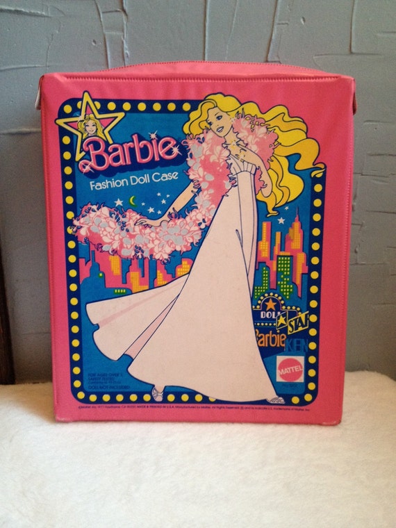 1977 Vintage Mattel Barbie Fashion Doll Case by rockpapermagic