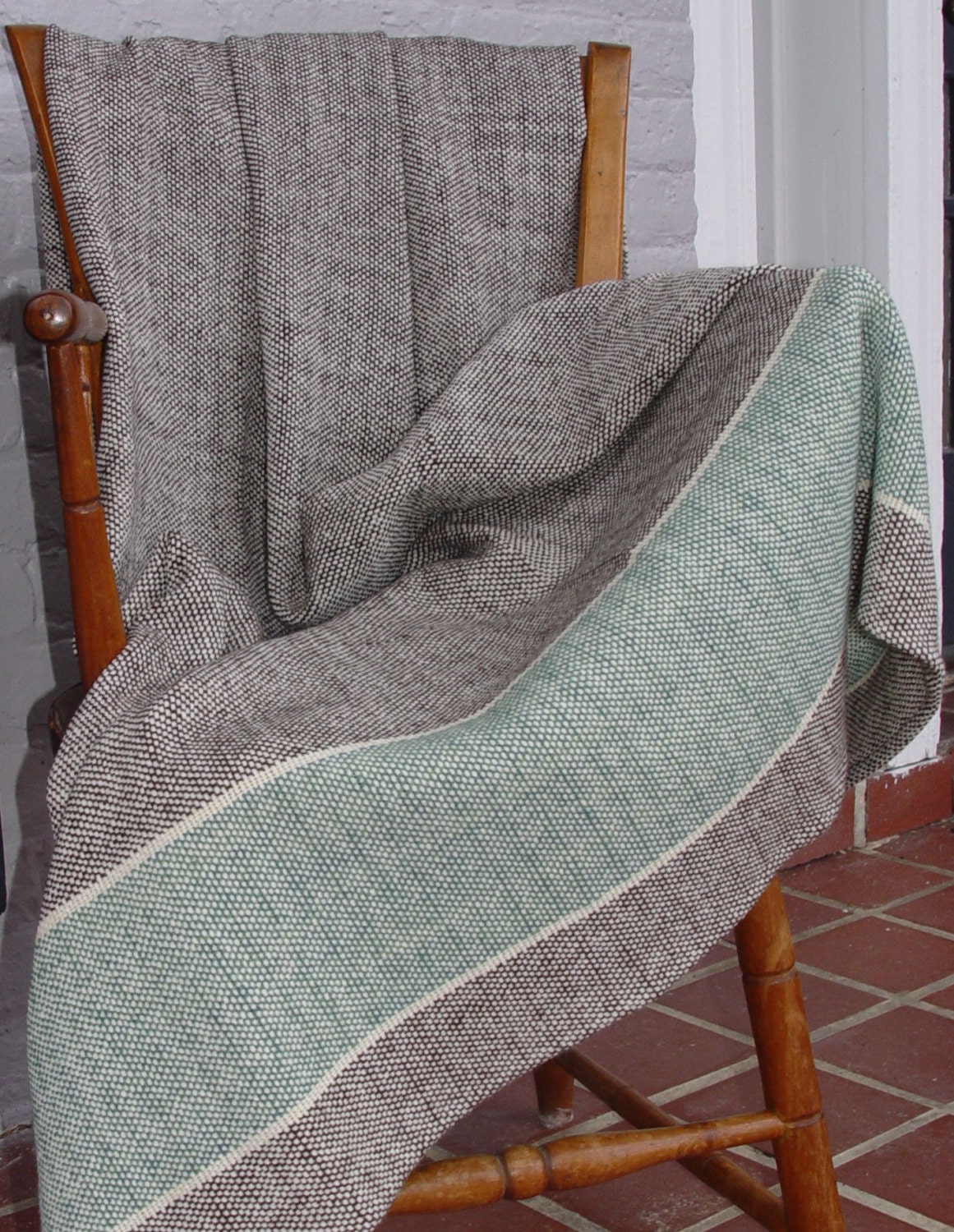 Hand Woven Merino Wool Blanket