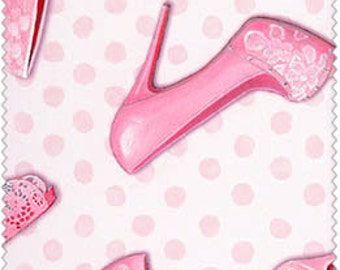 City Style by Four Seasons - Pink High Heels and Polka Dots