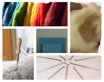 NEEDLE FELTING KIT small
