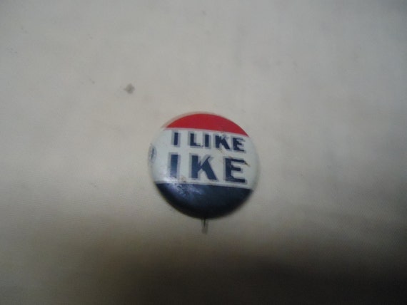 Vintage I Like Ike Campaign Pin Collectable Political