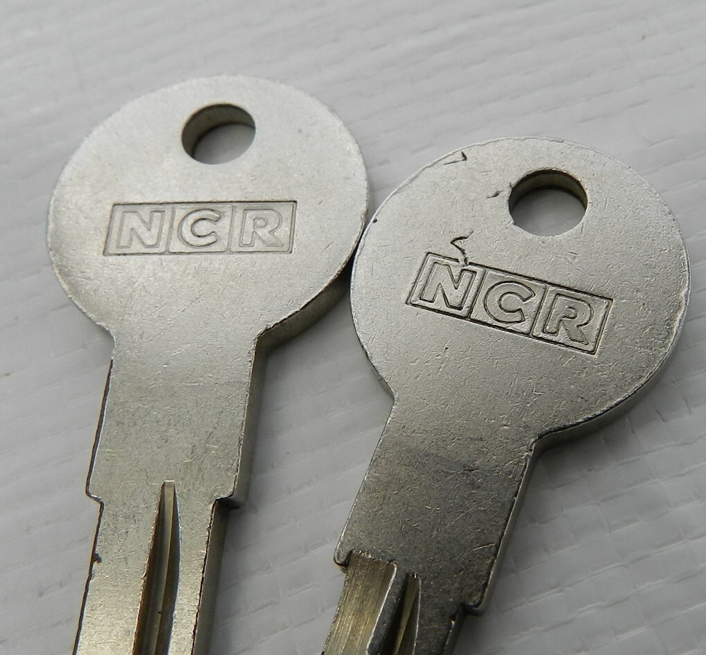 National Cash Register Keys Free Shipping In The USA.