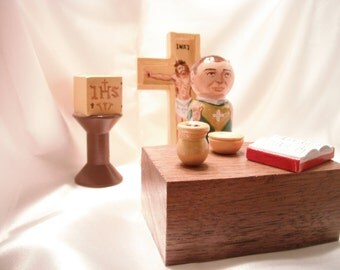 Catholic Mass play set - Catholic children's toys - made to order