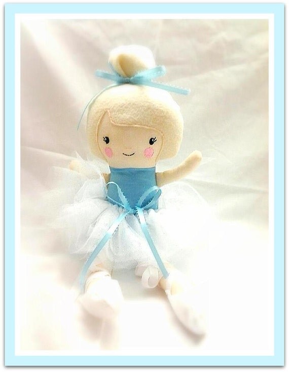 stuffed ballerina doll