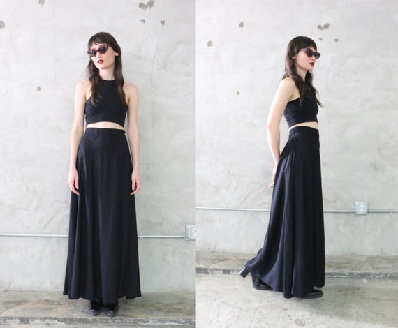 Black Bohemian Skirt 89