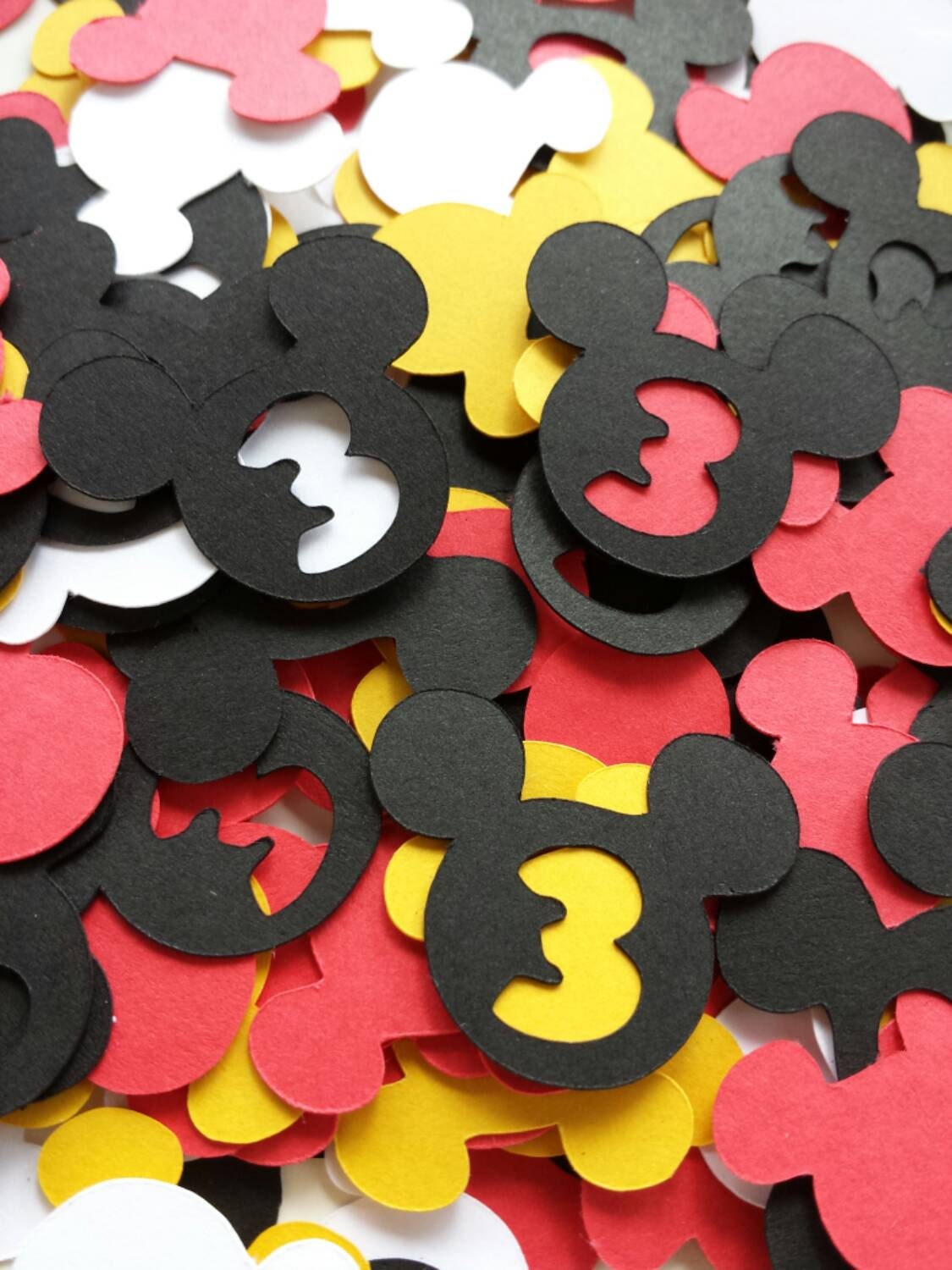 Disney MIckey Mouse Confetti: 200 Disney Mickey Mouse Custom Confetti ...