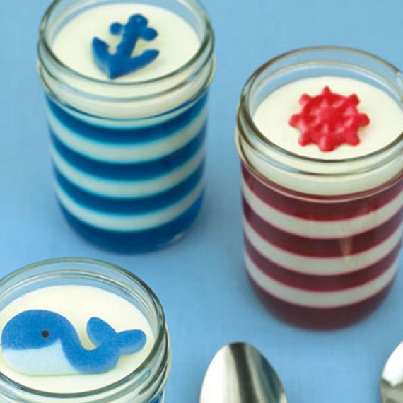 Nautical Edible Sugar Decorations for Cupcake by ...
