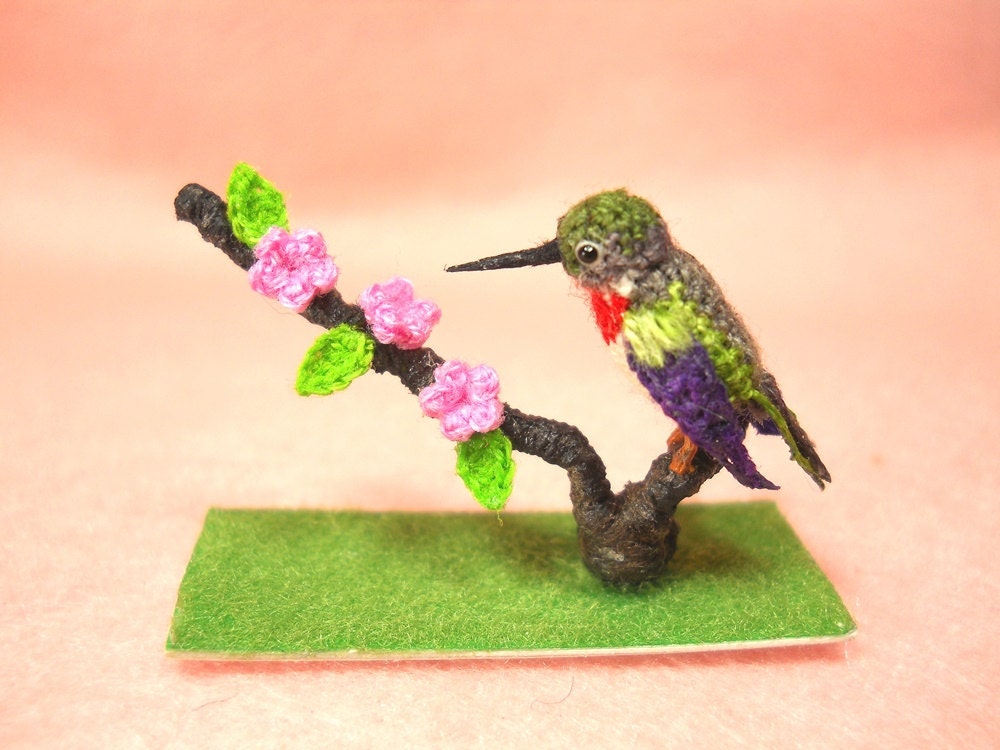 stuffed animal hummingbird