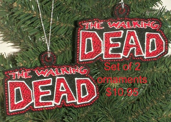 Christmas Ornament Walking Dead Christmas OrnamentSet of