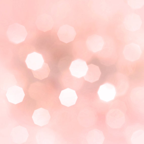 Pastel Pink Bokeh background Rose pink 12 x 12 by Sharmilaw