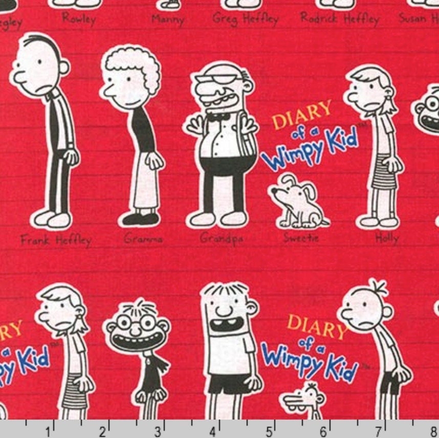 Diary Of A Wimpy Kid Characters Red By Wimpy Kid Inc From Diary Of A Wimpy Kid Characters Red By Wimpy Kid Inc From