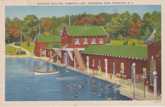 Bathing Pavilion Hiawatha Lake Onondaga Park Syracuse New