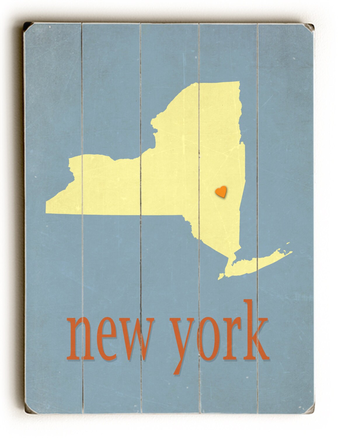 Wooden Sign New York Art Wall Art Wood Sign Map Art by Mapity