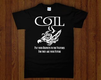 coil band t shirt