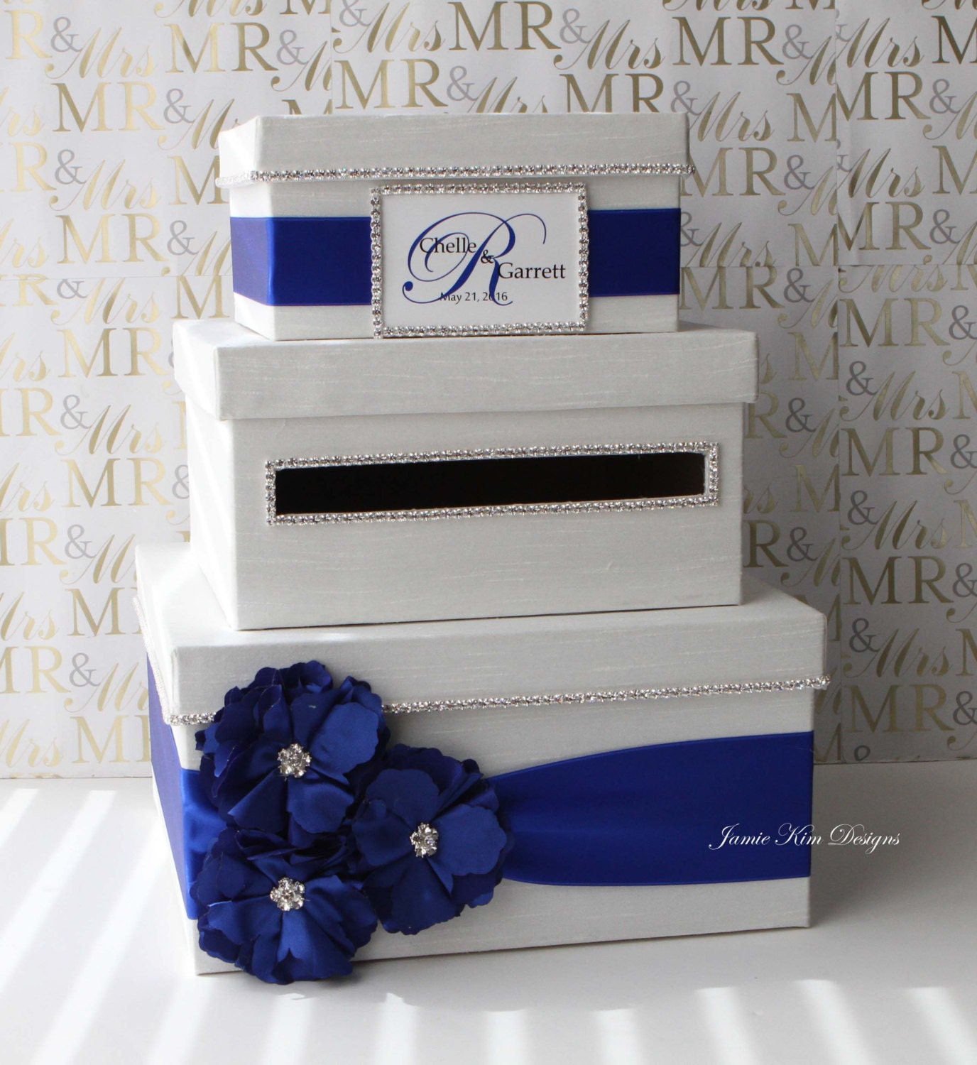 Wedding Card Money Box Gift Card Holder Custom Made to