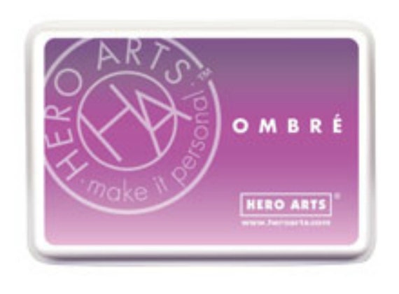 Hero Arts Ombre Light to Dark Purple Grape Ink AF313