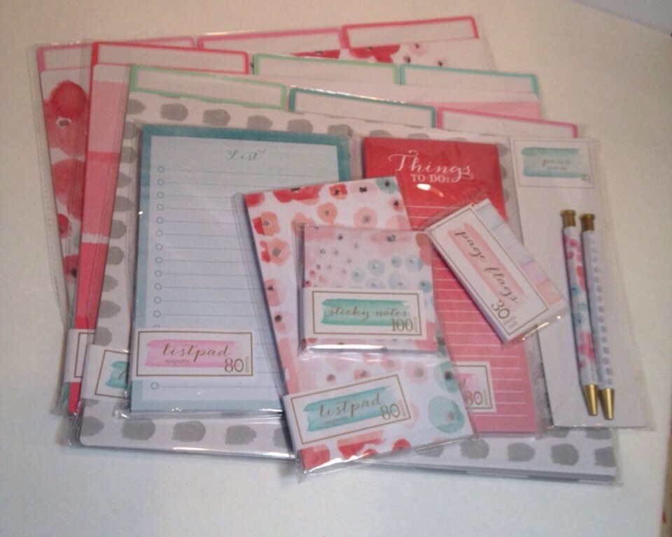 Target Dollar Spot Stationery Set by SissyBoomsPartyRoom on Etsy