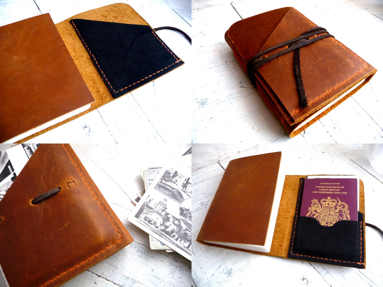 travel journal with pockets