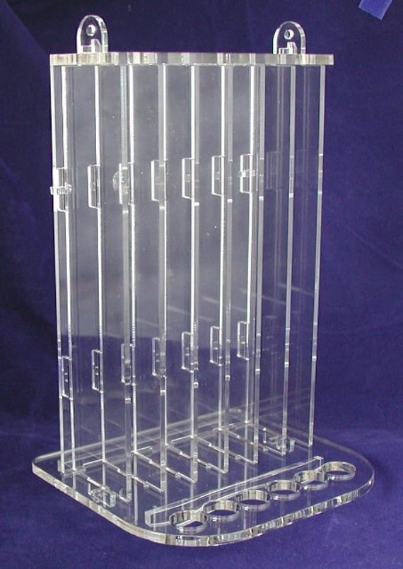 Acrylic lip balm display. by Lasercutz on Etsy